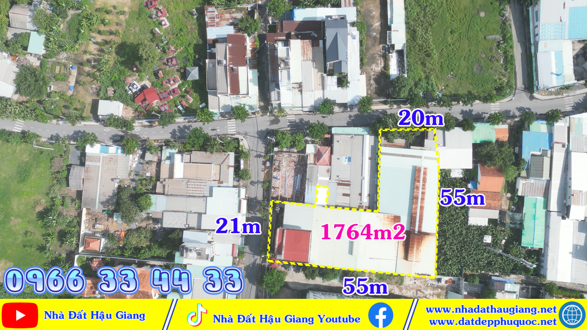 Bán 1764m2 đất Xuân Thới Thượng, Huyện Hóc Môn SHR 47 tỷ. Lh:0966334433. - Ảnh chính