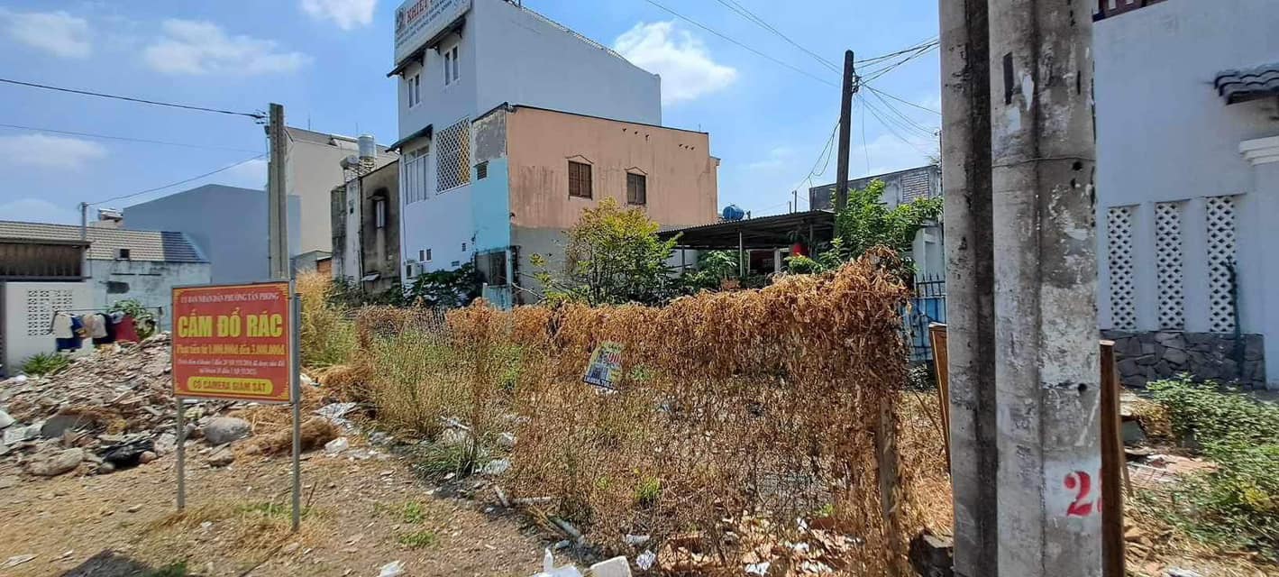 Bán lô 83,4m2 2 mặt tiền đường Lương Văn Nho,p.Tân Phong,Biên Hoà,Đ.Nai chỉ 3 tỷ - Ảnh 1