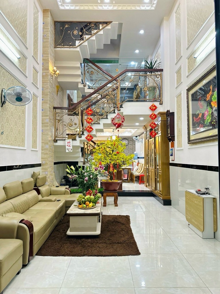 BÁN NHÀ HẺM XE HƠI,HOÀNG QUỐC VIỆT,TẶNG NỘI THẤT TIỀN TỶ,QUẬN 7,82.3M2,5 TẦNG,GIÁ 6.75 TỶ - Ảnh 1