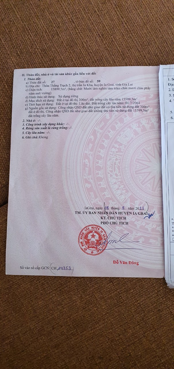 Bán đất ở đô thị kết hợp vườn cây ăn trái, sát TTTT Ia Kha, vị trí siêu đẹp 0909819363 - Ảnh 3