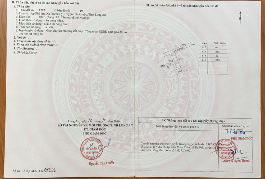 Bán nhà Xã Phước Lý Huyện Cần Giuộc 80m2 SHR chỉ 2.2 tỷ. Lh:0979499498. - Ảnh 7