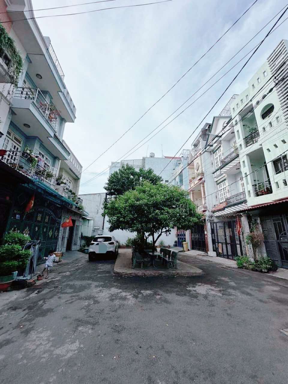 Nhà lô góc 2mt hẻm 65m2-4tang hxh tránh Phan Huy Ích Gò Vấp -khu riêng biệt- 7 tỷ nhỉnh 0932030061 - Ảnh 2