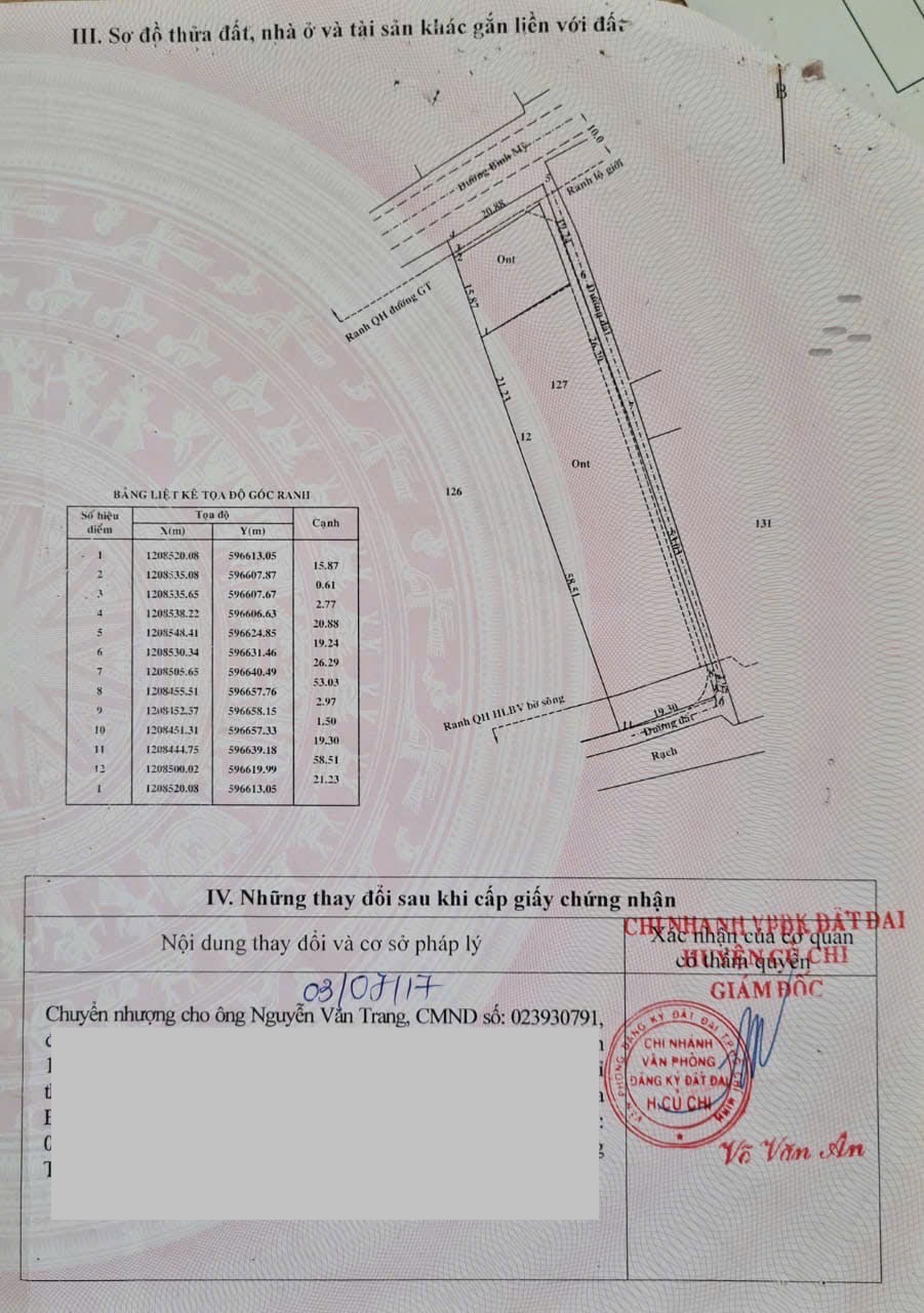 ĐẤT CỦ CHI 2113M2 NGANG 21M MT BÌNH MỸ - CÓ SẴN NHÀ XƯỞNG 700M2. LH:0938820307. - Ảnh 3