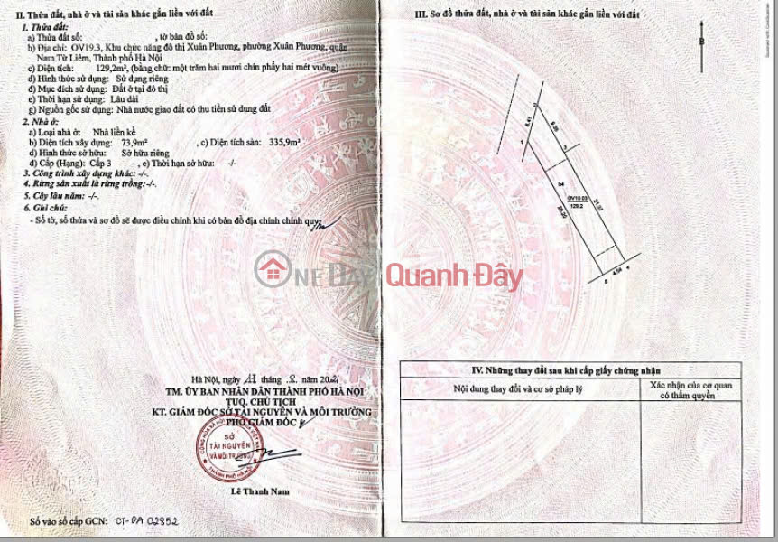 Chính chủ Cần bán nhà đô thị Xuân Canh, Nam Từ Liêm, Hà Nội. LH 0982213350 - Ảnh chính