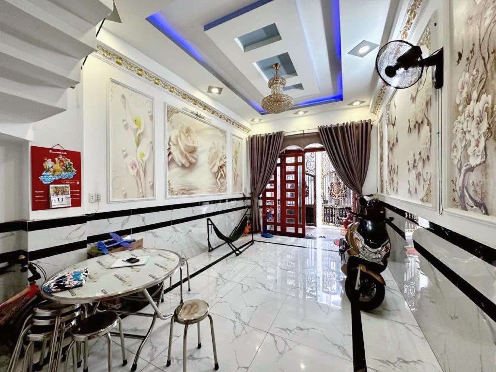 Bán nhà 60m2-4tang Hiệp Thành 45 Q12 ,oto ngủ nhà ,liền THPT Võ Trường Toàn- 5 tỷ nhỉnh 0932030061 - Ảnh 4