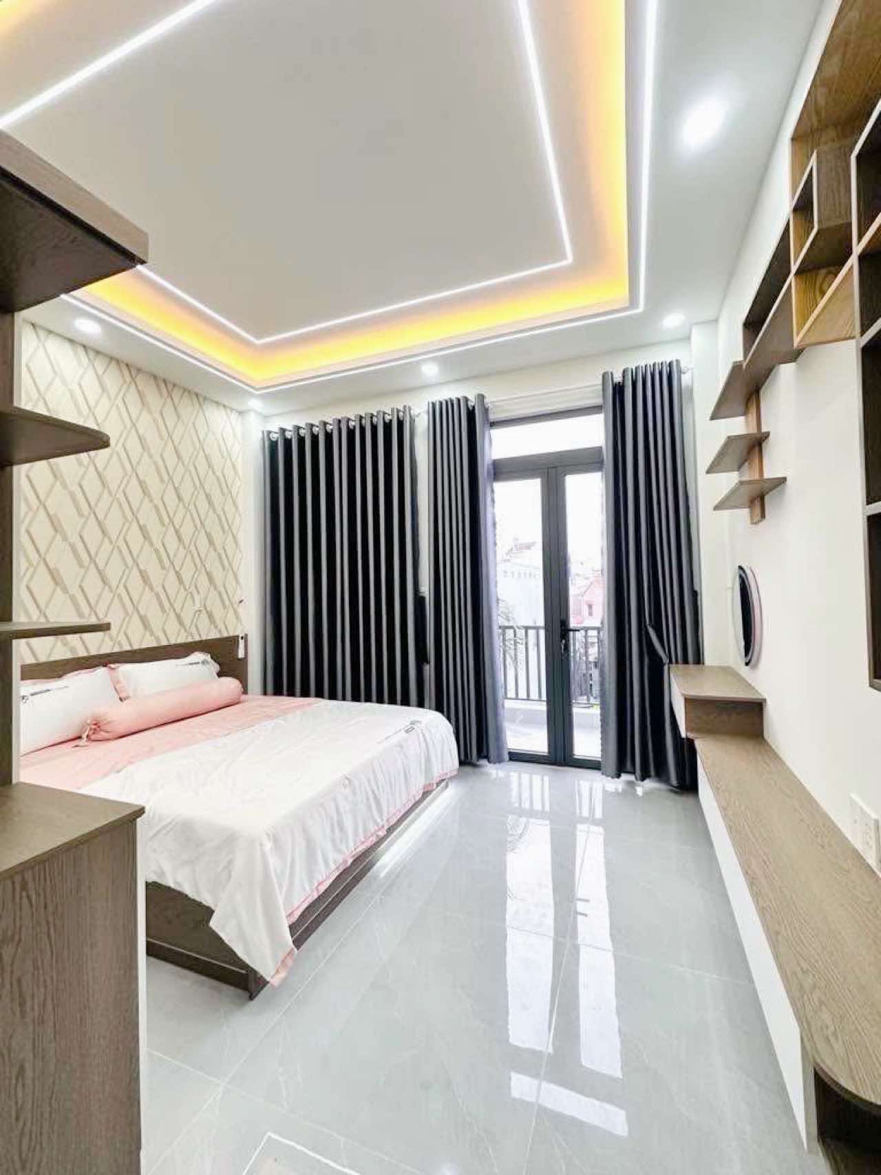Nhà mới hxh full nt 57m2-5tang sát mt Huỳnh Thị Hai Q12 , liền kề chợ Ngã 3 Bầu , 6 tỷ 0932030061 - Ảnh 7
