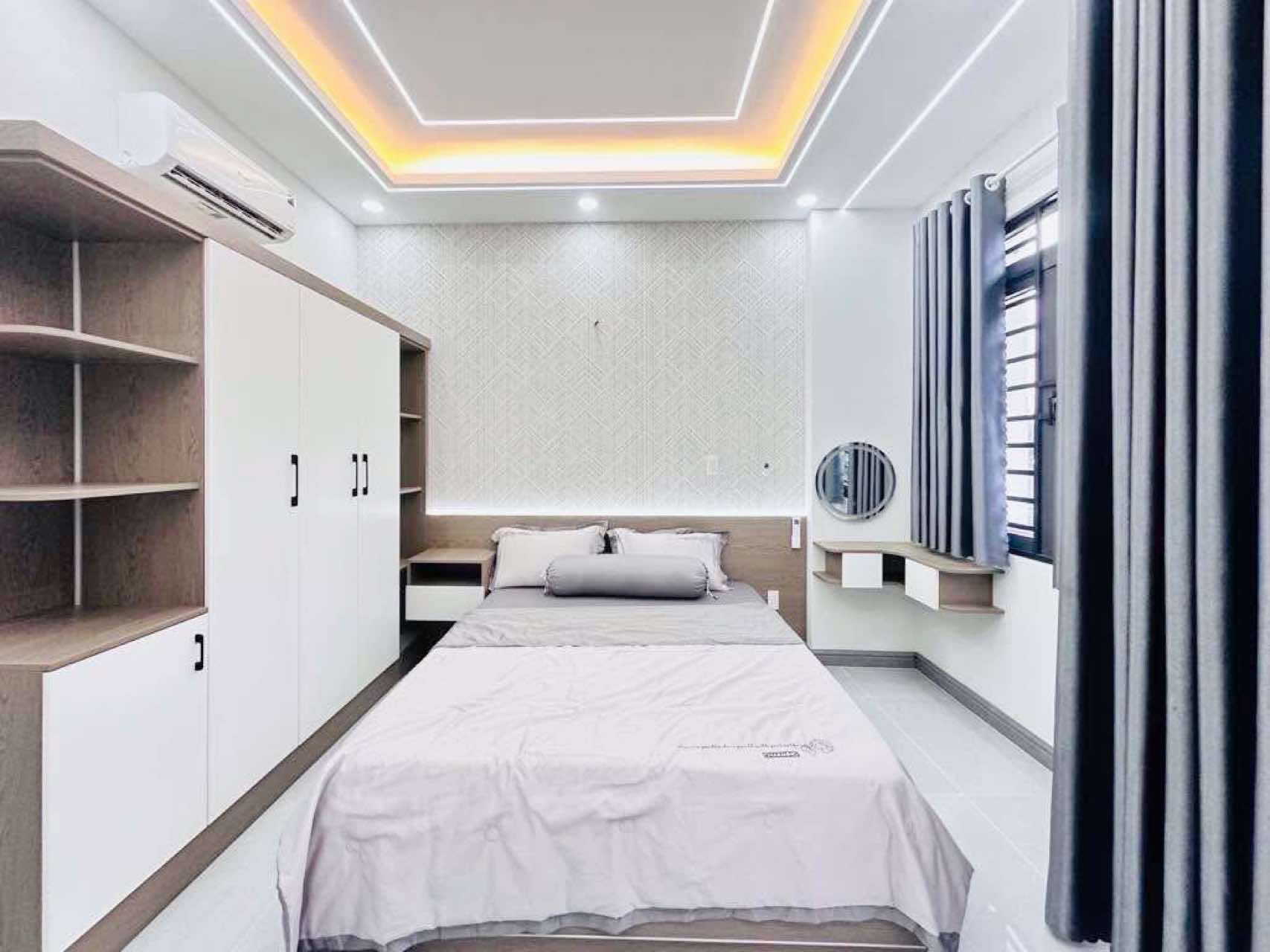 Nhà mới hxh full nt 57m2-5tang sát mt Huỳnh Thị Hai Q12 , liền kề chợ Ngã 3 Bầu , 6 tỷ 0932030061 - Ảnh 8