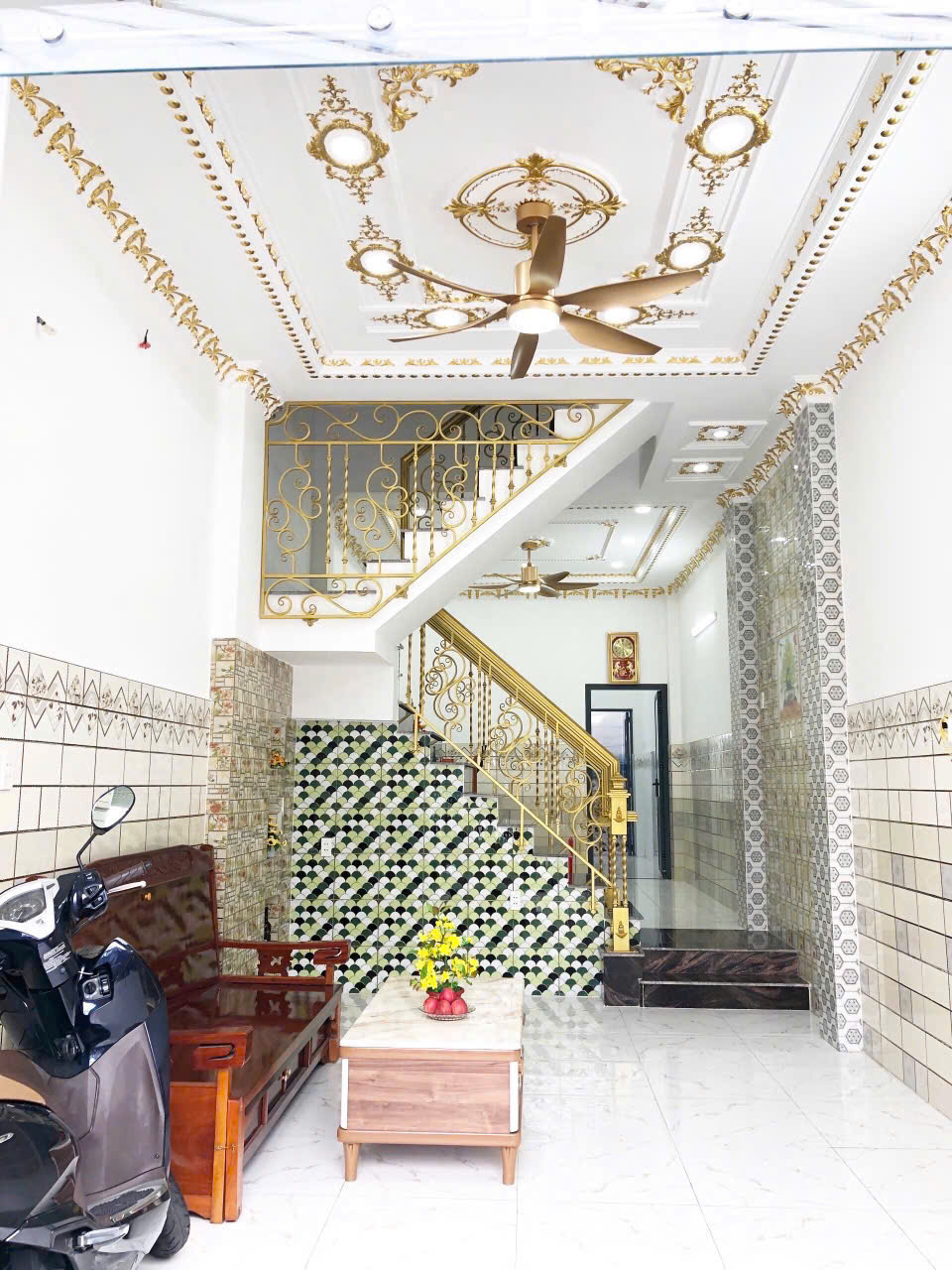 BÁN NHÀ HẺM Ô TÔ THÔNG, MỚI XÂY, VẬT TƯ CAO CẤP, KIỂU TÂN CỔ ĐIỂN 272m² SÀN, 7 tỷ3. - Ảnh chính