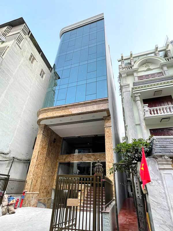 Bán Tòa Văn Phòng 9 Tầng Xây Mới Mặt Phố Trung Liệt,Vị Trí Lô Góc,DT 267m2. Giá 135 TỶ - Ảnh 1