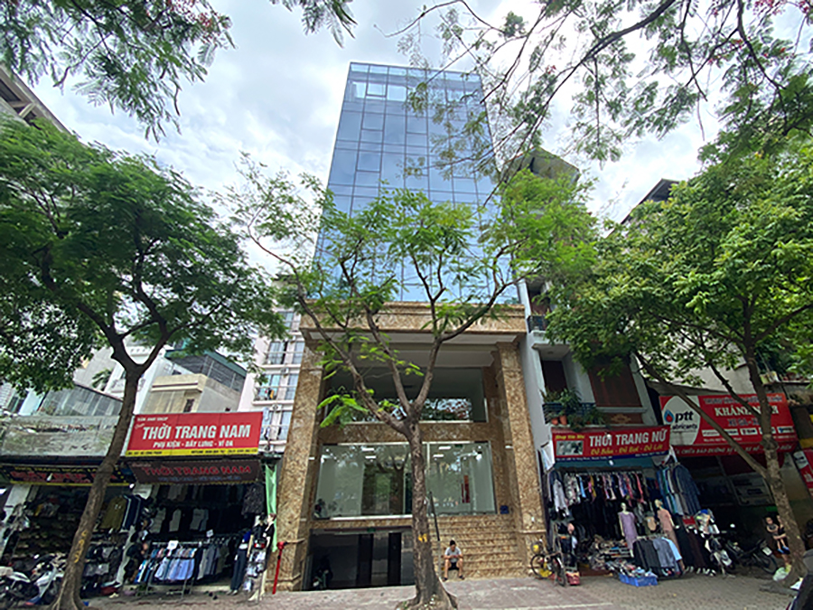 Cho Thuê Tòa Văn Phòng 9 Tầng Mặt Phố Vũ Tông Phan. DT 145m2.Mt 9m. Giá 140tr/th - Ảnh chính
