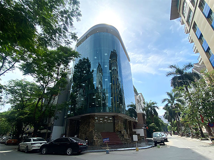 Bán Tòa Văn Phòng VIP 8 Tầng MP Dịch Vọng Hậu. Vị Trí Lô Góc. DT 300m2.Gía 230 TY - Ảnh chính