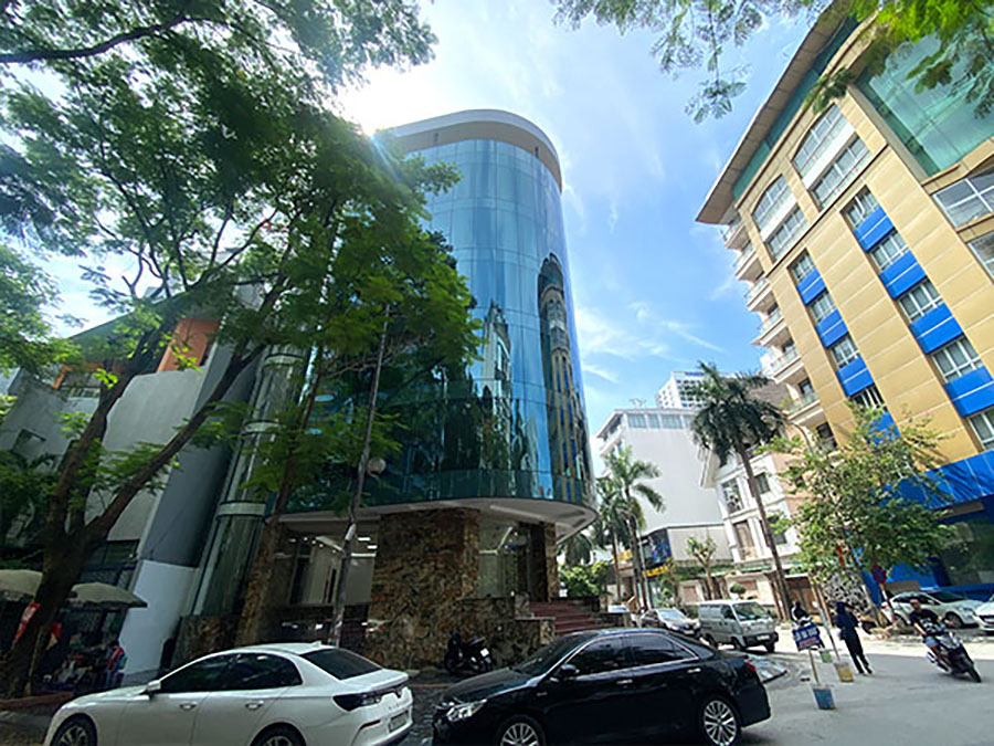Bán Tòa Văn Phòng VIP 8 Tầng MP Dịch Vọng Hậu. Vị Trí Lô Góc. DT 300m2.Gía 230 TY - Ảnh 1