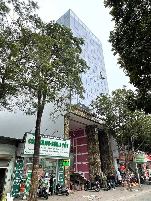 Bán Tòa Văn Phòng 10 Tầng Mặt Phố Vũ Tông Phan.Vị Trí Đắc Địa.DT 241m2.MT 10.5m. Giá 140 TỶ - Ảnh 1