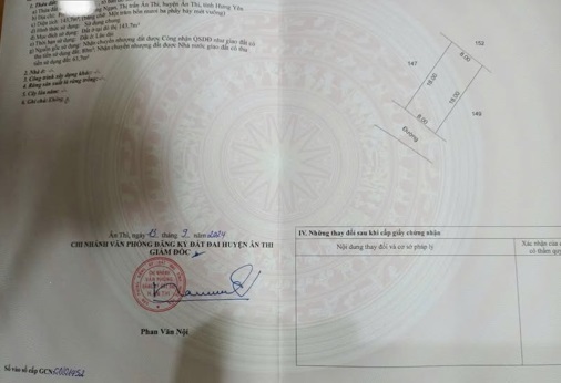 ⭐Bán lô đất tại Trung tâm huyện Ân Thi, Hưng Yên, chỉ 37,5tr/m2; 0969687505 - Ảnh 5