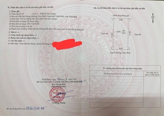 ⭐Chính chủ bán lô đất đẹp như mơ KĐT Nam Bình, TP.Hoa Lư, Ninh Bình, 0949123388 - Ảnh 3