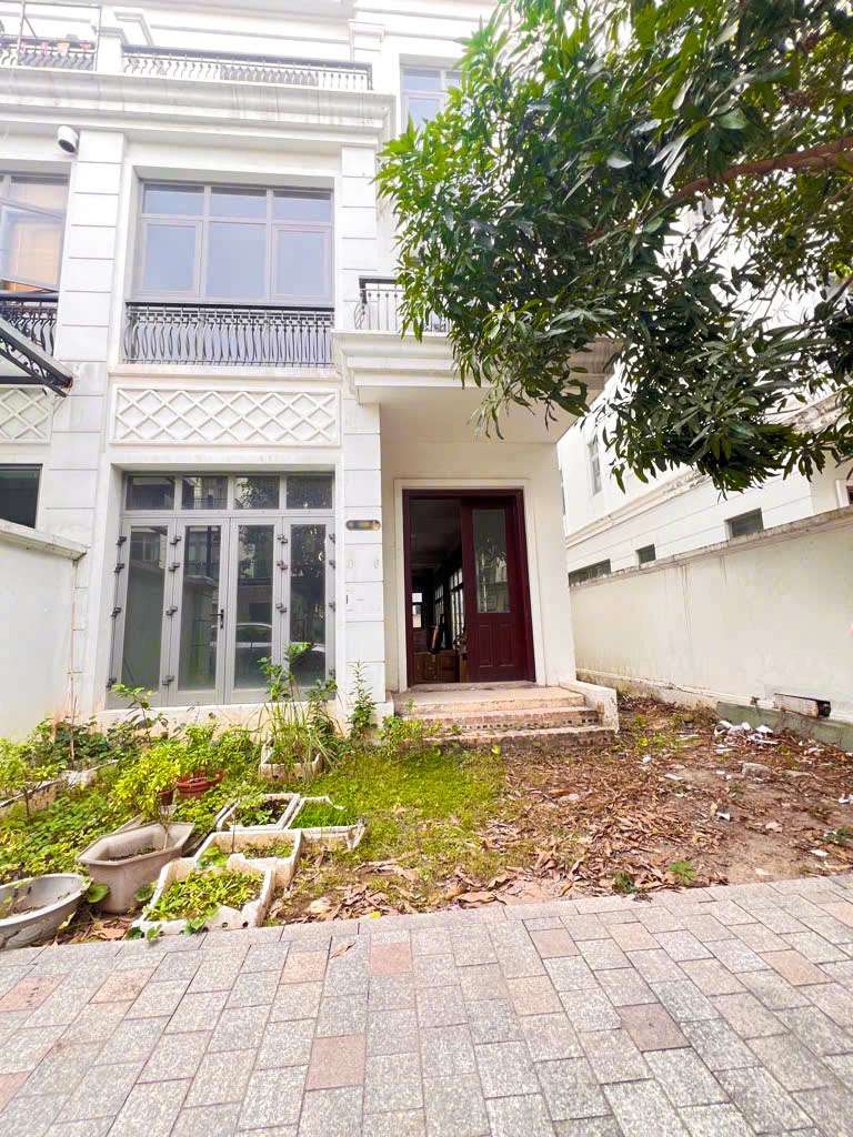 Bán biệt thự Vinhome riverside Nguyệt Quế Long Biên xây thô 4 tầng 176m mặt tiền: 9m 42 tỷ - Ảnh 2