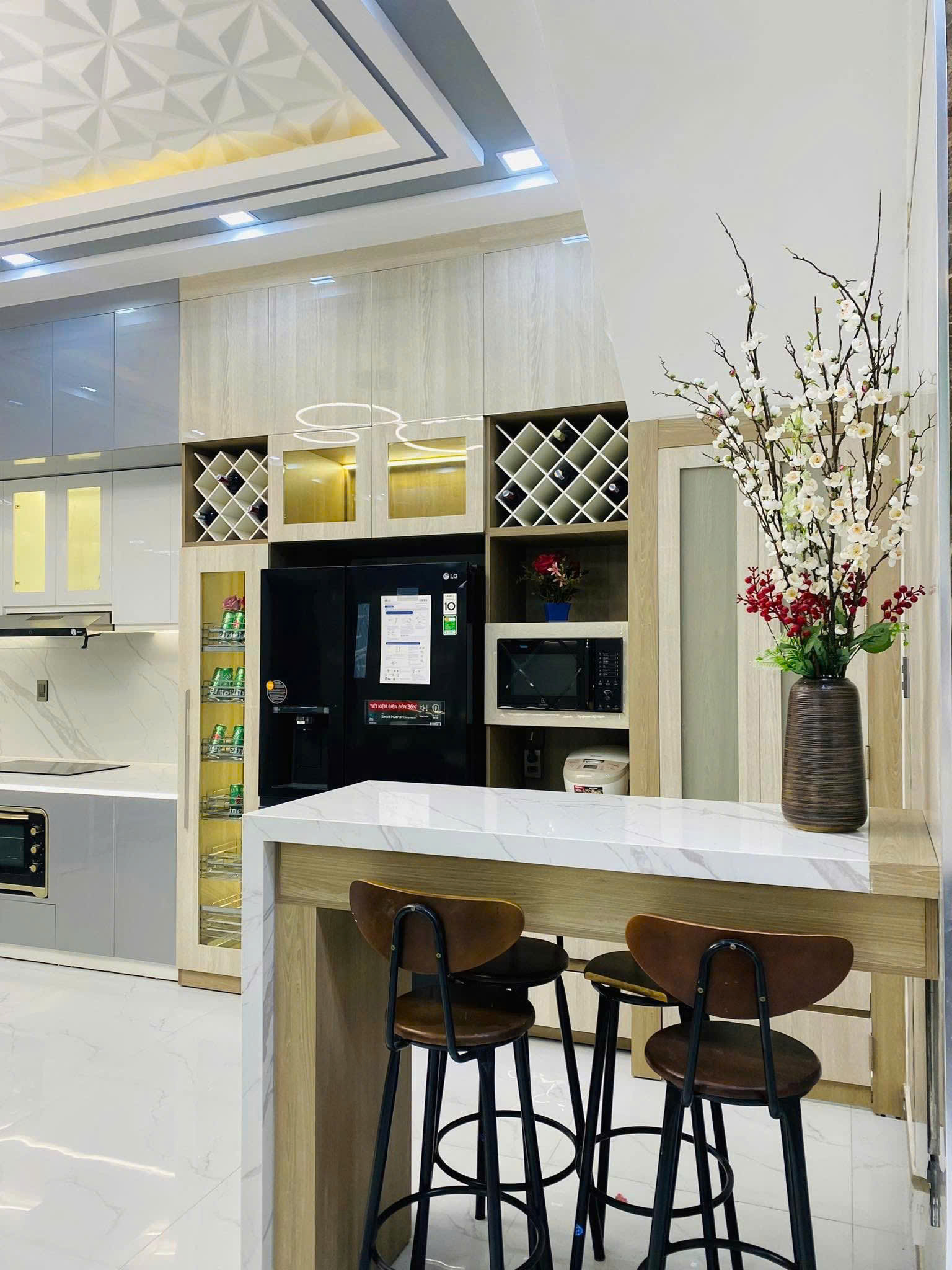 BÁN NHÀ HUỲNH TẤN PHÁT, NHÀ BÈ, 113M2 CÔNG NHẬN ĐỦ - 4 TẦNG FULL NỘI THẤT ĐẸP. LH:0966430901. - Ảnh 3