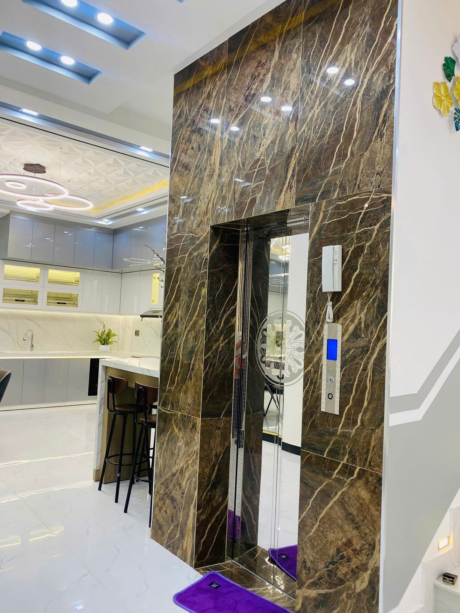 BÁN NHÀ HUỲNH TẤN PHÁT, NHÀ BÈ, 113M2 CÔNG NHẬN ĐỦ - 4 TẦNG FULL NỘI THẤT ĐẸP. LH:0966430901. - Ảnh 8