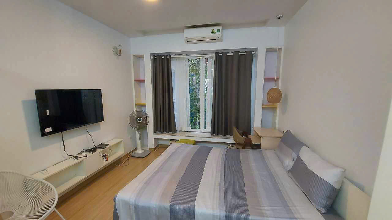 Cho thuê CHDV 1PN, 1VS, 45m2 tại Hàm Long, Hoàn Kiếm, 7,5 triệu - Ảnh 1