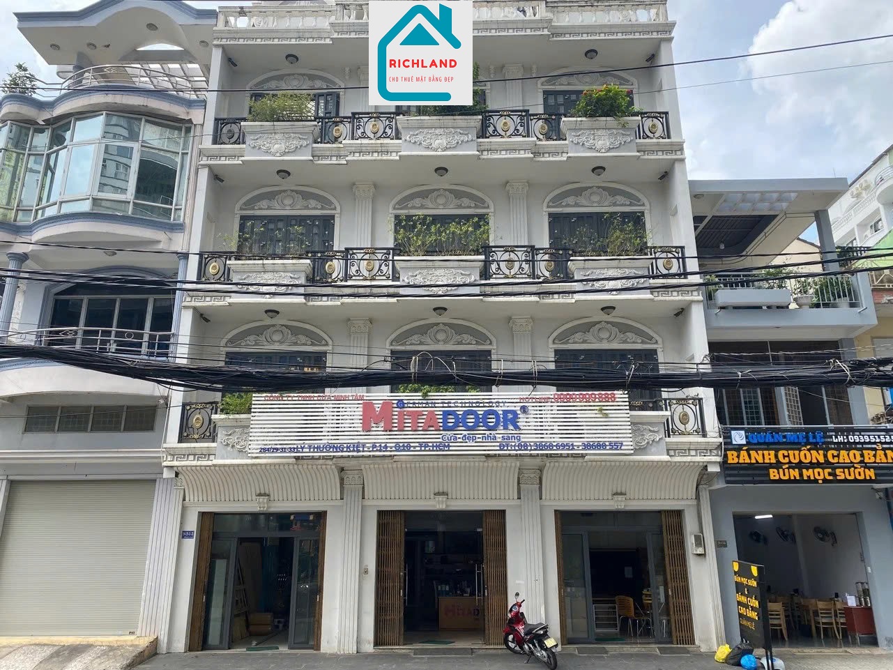 Cho thuê nhà 284/29-31-33 lý Thường Kiệt p.14 Q.10_Giá 120 Triệu - Ảnh chính