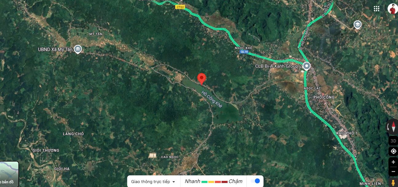 Đất nghỉ dưỡng giá rẻ tại Thanh Hóa cần bán cắt lỗ. Vị trí siêu đẹp bám mặt đường sau là hồ sinh - Ảnh 1