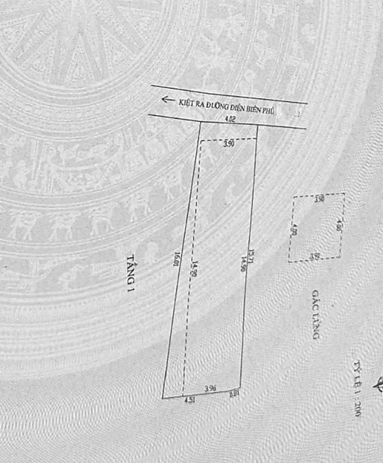 ♥ 2.35 tỷ, Nhà C4 75m2, sổ đẹp, Kiệt 2m dễ đi, K142 Điện Biên Phủ - Ảnh 1