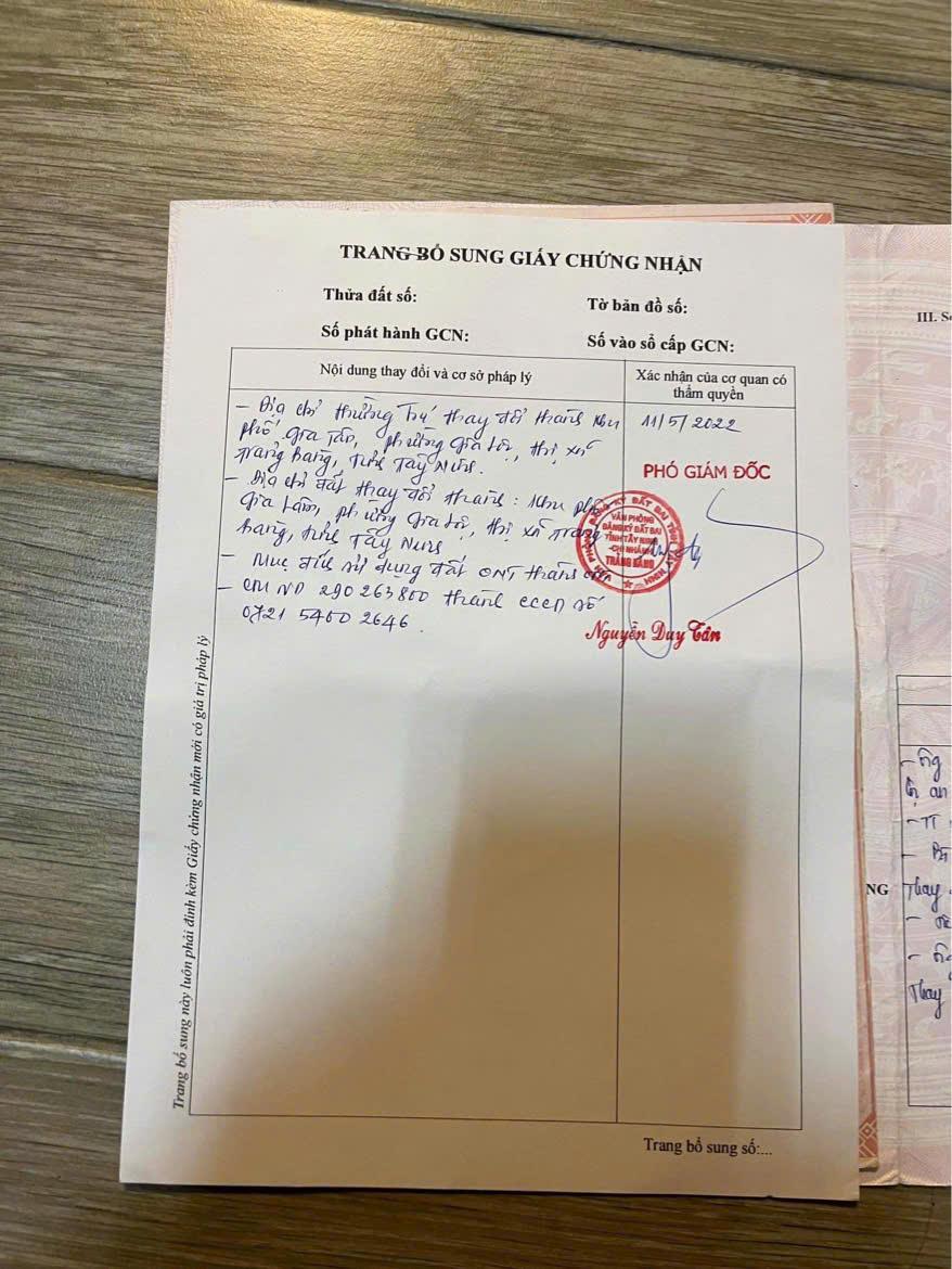 ĐẤT SIÊU ĐẸP - GIÁ ĐẦU TƯ CẦN Bán Đất Ấp Gia Lâm, Xã Gia Lộc, Trảng Bàng - Tây Ninh - Ảnh 3