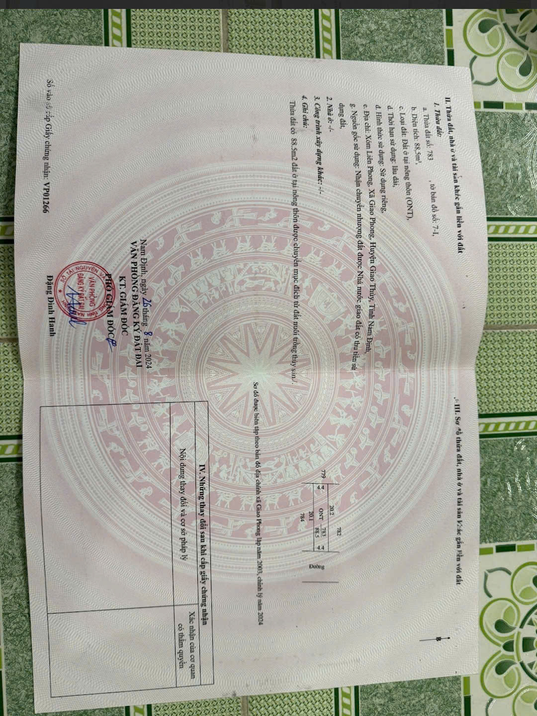 HOT !!! SỞ HỮU NGAY LÔ ĐẤT ĐẸP - GIÁ TỐT - Vị Trí Đắc Địa Tại Xóm Liên Phong, Xã Giao Phong, Huyện - Ảnh 1