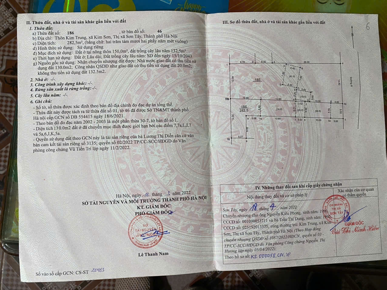 CỰC HÓT! CHÍNH CHỦ BÁN LÔ ĐẤT 282.5M2 TẠI XÃ KIM SƠN, THỊ XÃ SƠN TÂY, HÀ NỘI - Ảnh 4