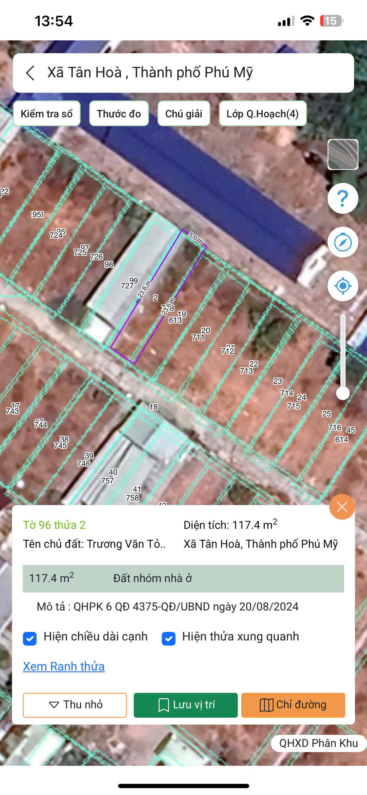 E cần bán lô đất chính chủ gởi tại Tân Hoà - Ảnh chính