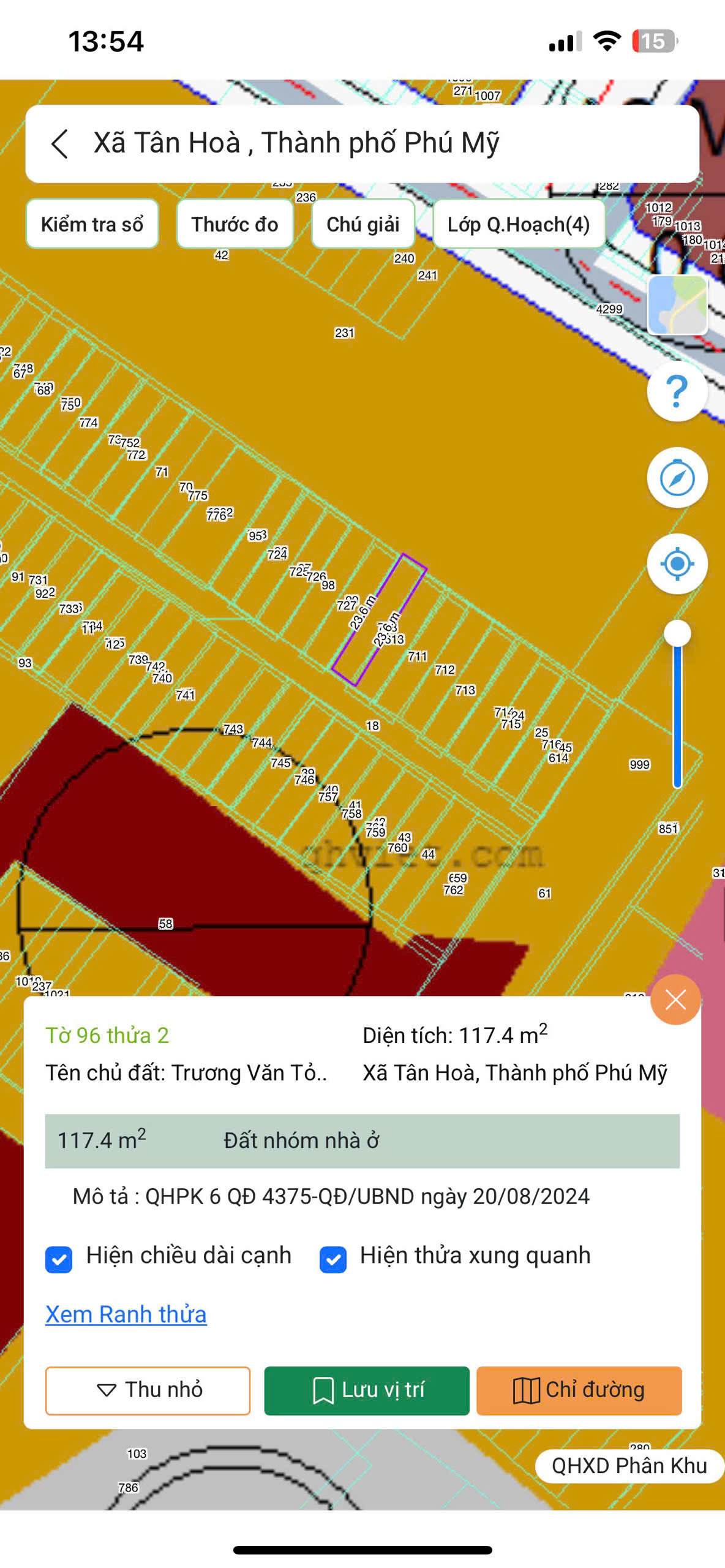 E cần bán lô đất chính chủ gởi tại Tân Hoà - Ảnh 1