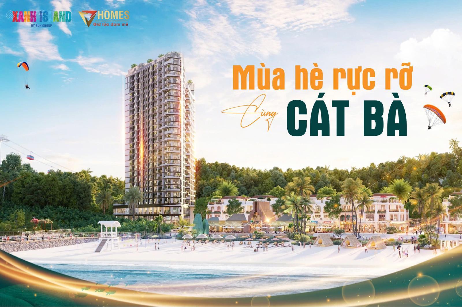 Quỹ Căn Ngoại Giao Xanh Island Cát Bà Ra Hàng View Siêu Đẹp. Chiết Khấu 88 Triệu 99 Suất Đầu Tiên - Ảnh chính