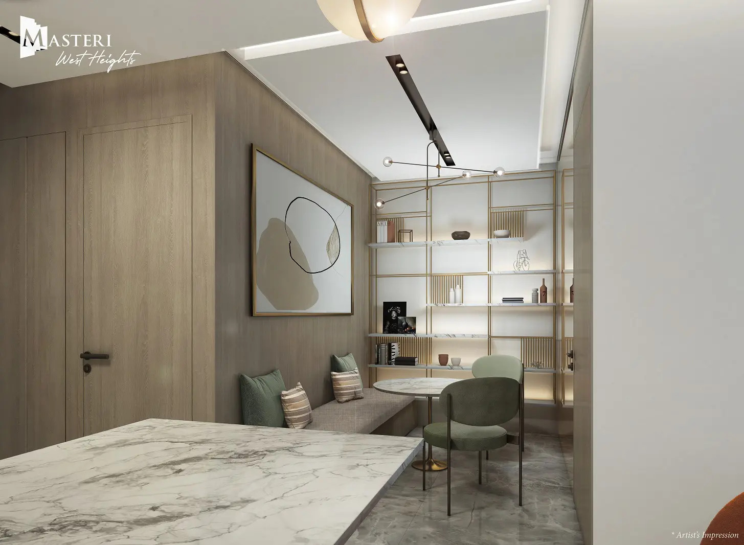 Masteri West Hight - CĂN HỘ 2 PHÒNG NGỦ 62m2 Bếp Giấu - Sẵn Sổ Giao Dịch Ngay Chỉ 4 Tỷ 8 - Ảnh 1