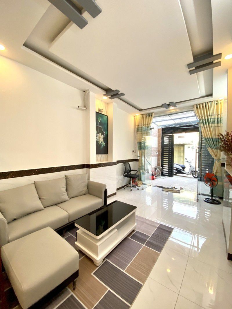 NHÀ 2 TẦNG  - HẺM XE TẢI QUAY ĐẦU - NGAY CHỢ HẠT ĐIỀU - GẦN BỆNH VIỆN QUẬN 12 - XE HƠI NGỦ TRONG - Ảnh 2
