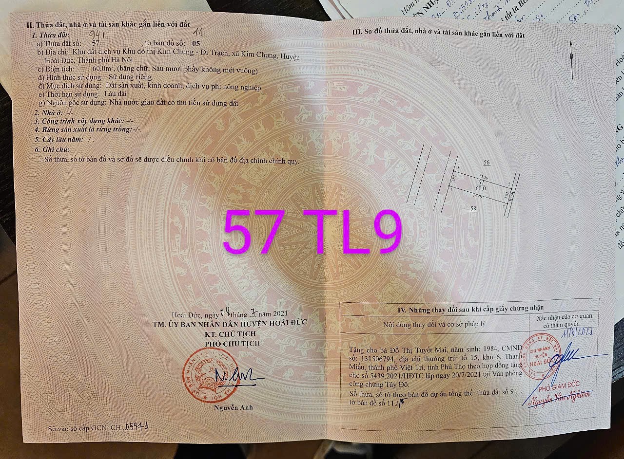 ĐẤT DỊCH VỤ TL9 LAI XÁ KIM CHUNG HOÀI ĐỨC - Ảnh 4