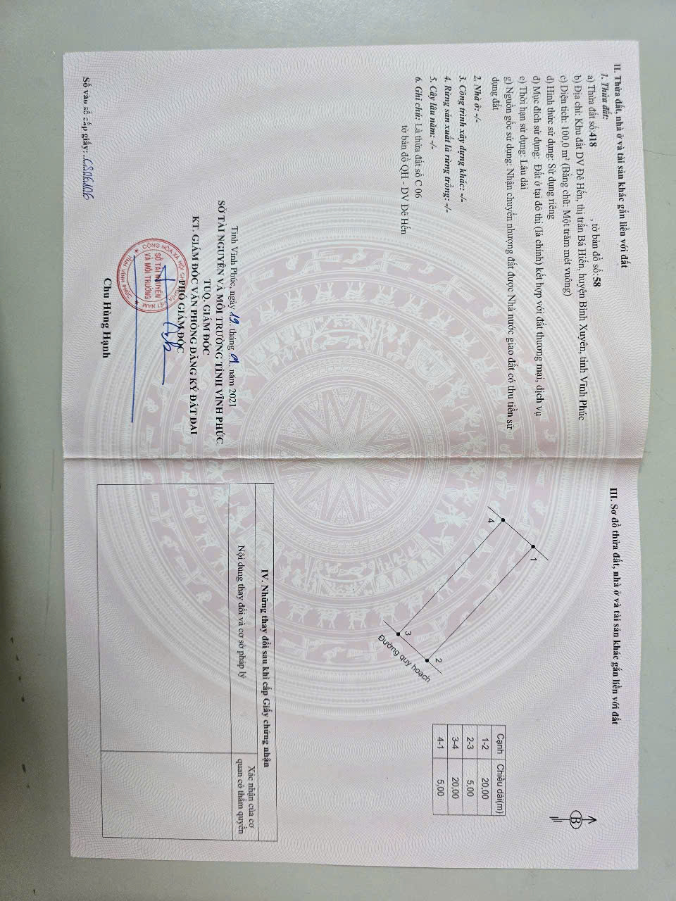 DV ĐÊ HẾN, BÌNH XUYÊN, VĨNH PHÚC - Ảnh 4