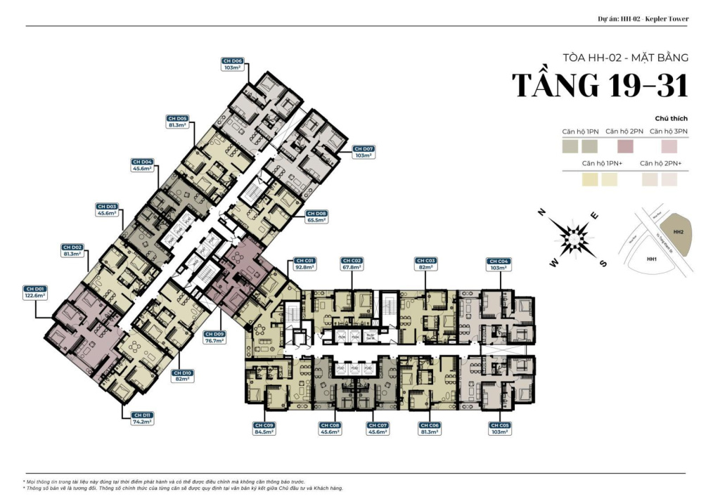 Bán căn góc 3PN dt 122m2 dự án Tháp đôi Kepler Tower Mỗ Lao. 9,5 tỷ full nội thất, ck 3%, HTLS 0% - Ảnh 4