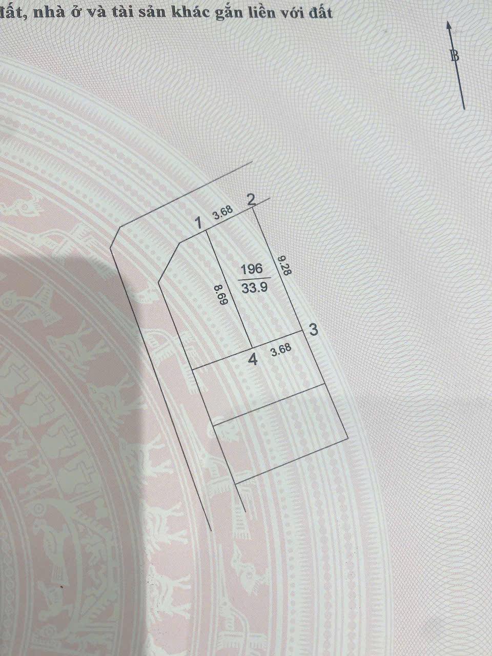 Bán đất thôn 3 Đông Dư(Bát Tràng),Gia Lâm đường nhựa oto thông 34m2 mtien 3.68m,thiện trí. - Ảnh 3