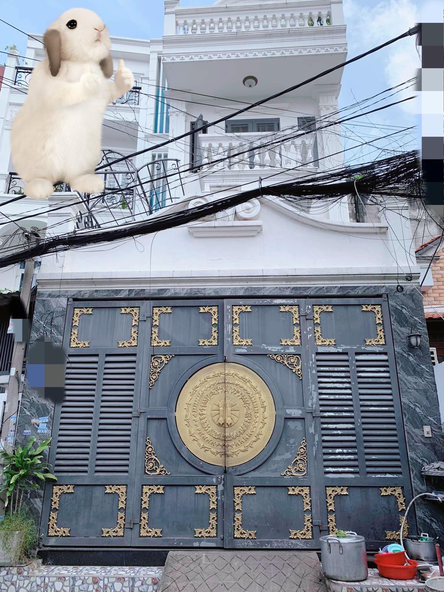 Bán nhà đường 10m - 58m2-4tang Hiệp Thành 43 - Q12 ,sát KDC Hiệp Thành City- 5 tỷ nhỉnh 0932030061 - Ảnh chính