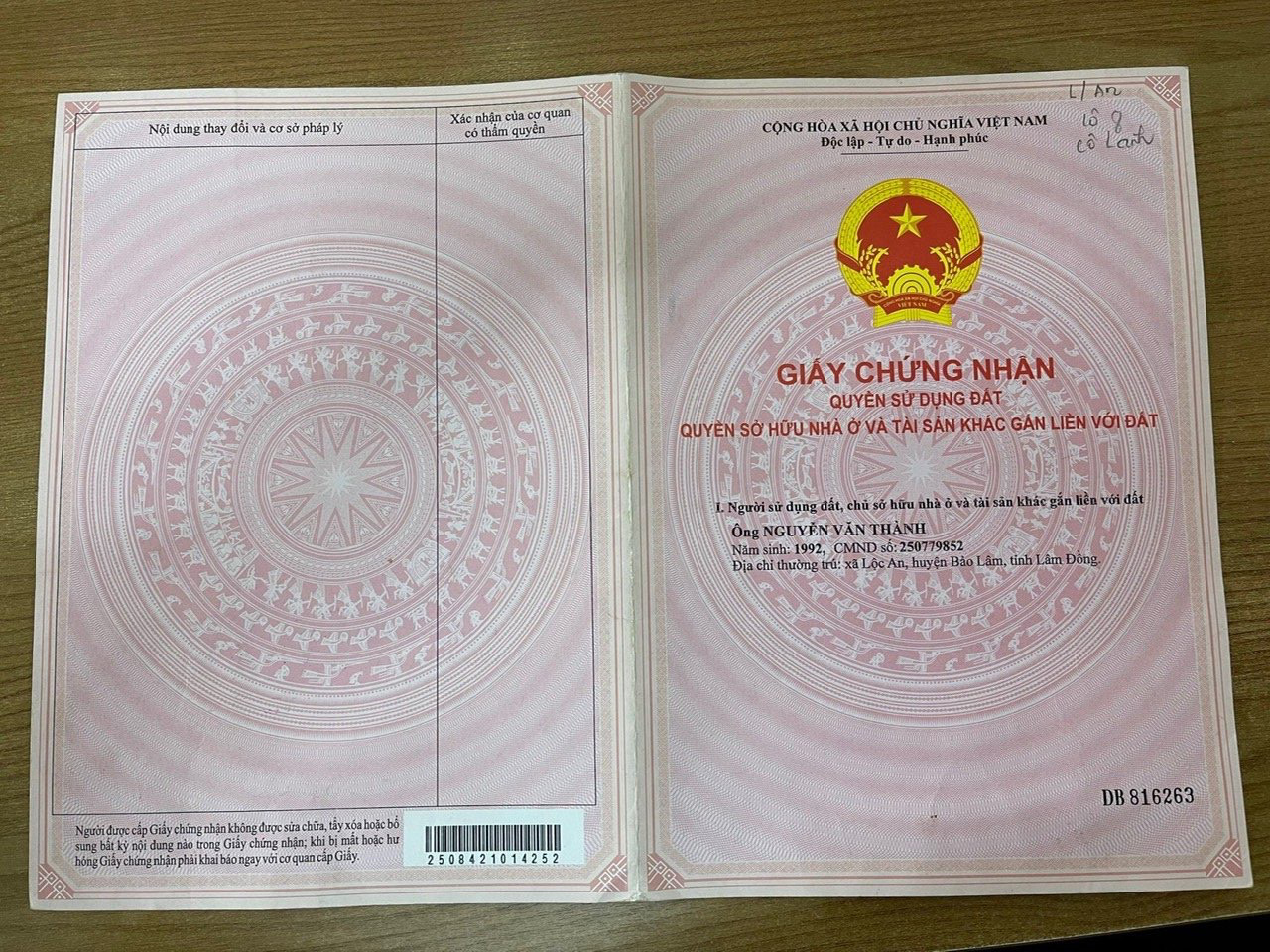 SIÊU RẺ- BÁN NHANH ĐẤT MẶT TIỀN 5M, ĐƯỜNG 8M, TẠI ĐƯỜNG 20, XÃ LỘC AN, BẢO LÂM - Ảnh 3