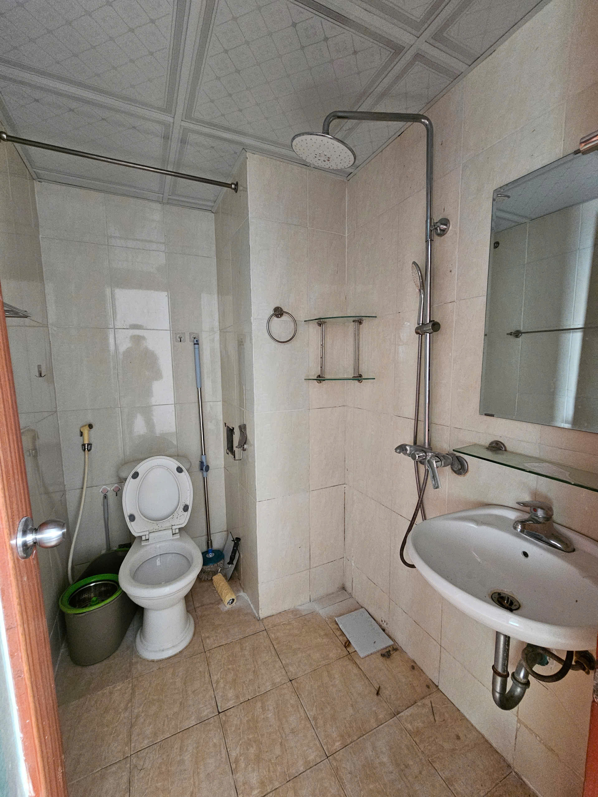 Bán căn hộ 45m Đại Thanh , thiết kế 1pn,1vs sổ đỏ chính chủ - Ảnh 4