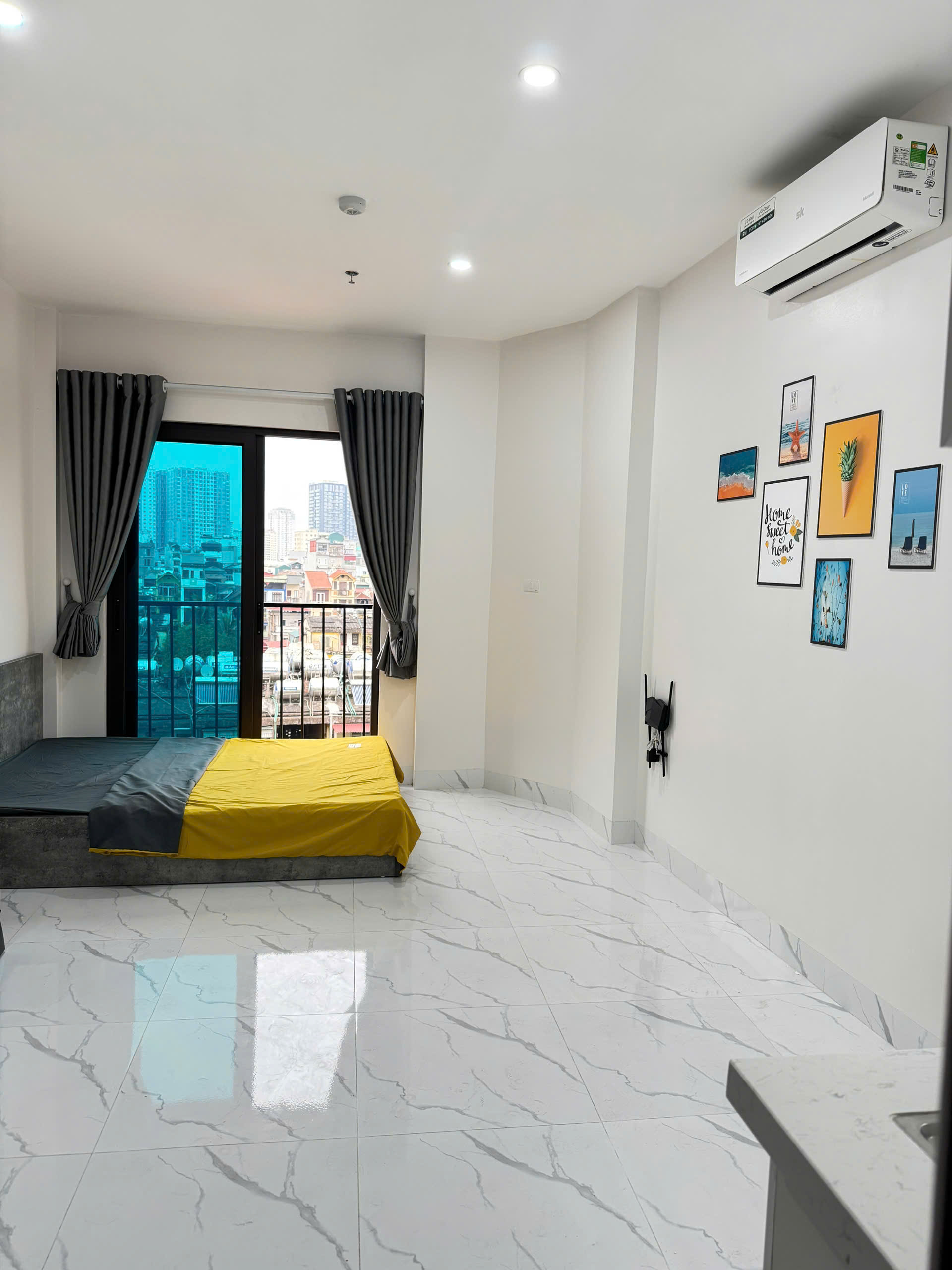 (Cực hiếm) Phòng studio rộng 28m2 mới khai trương tại phố Thái Thịnh - nội thất cao cấp - gần phố - Ảnh chính