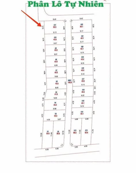 BÁN LÔ A11 2 MẶT THOÁNG KHU PHÂN LÔ ĐÁ ONG XÃ TỰ NHIÊN - THƯỜNG TÍN GIÁ CHỈ 1 TỶ 599TR - Ảnh chính