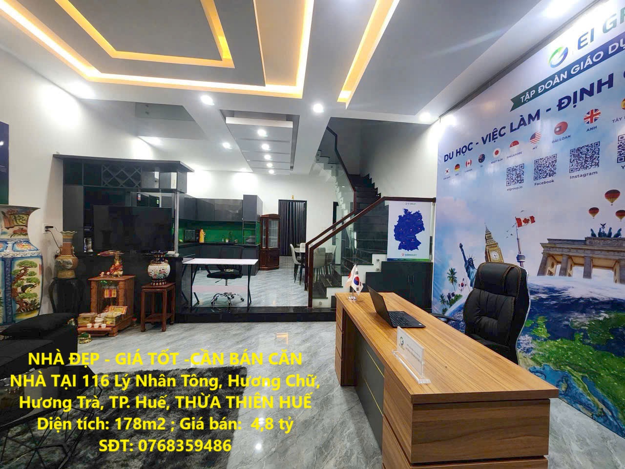 NHÀ ĐẸP - GIÁ TỐT -CẦN BÁN CĂN NHÀ TẠI 116 Lý Nhân Tông, Hương Chữ, Hương Trà, TP. Huế, THỪA THIÊN - Ảnh chính