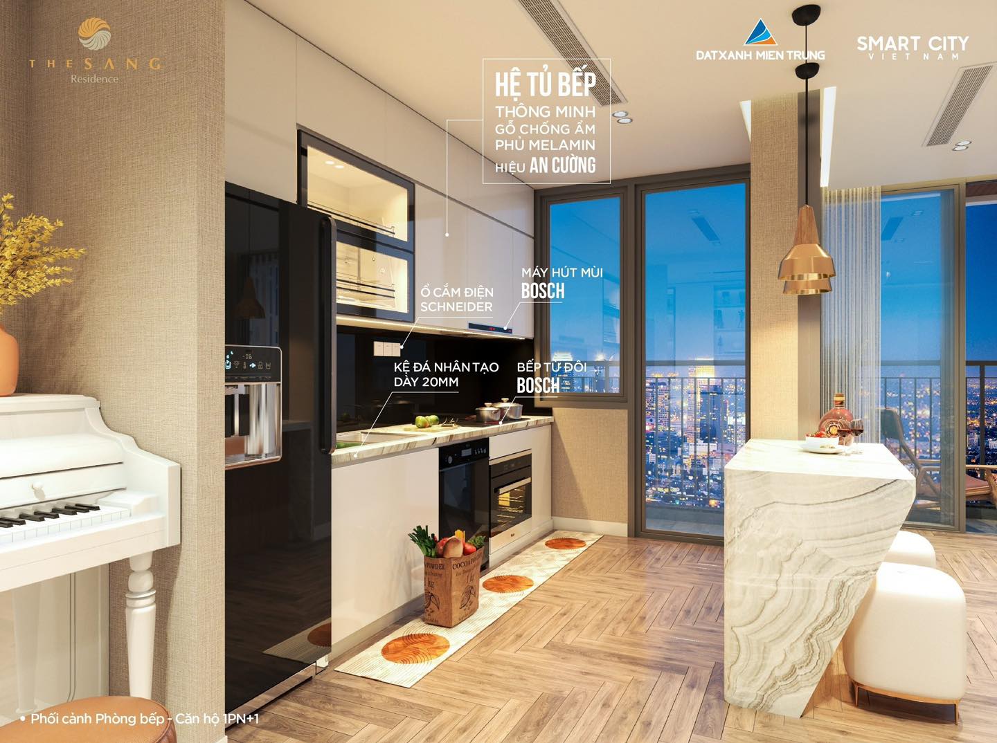 Cắt lỗ 800 triệu – Chỉ 3 tỷ x sở hữu căn 2PN 82.5m² – View sông trực diện pháo hoa DIFF - Ảnh 1