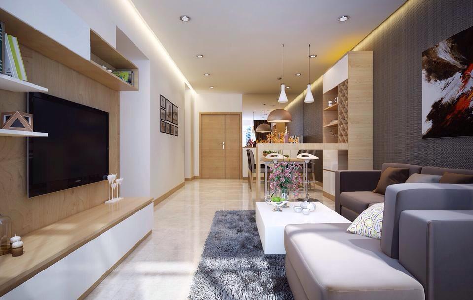 Cần bán nhanh căn hộ Saigon Royal 1PN (43m2) -  3.1 tỷ- Full Nội thất- 0918753177 - Ảnh chính