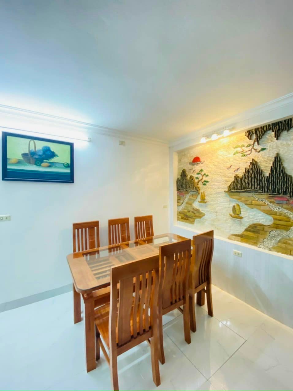 Bán nhà 3 tầng mặt phố Đoàn Thị Điểm, ph Quang Trung, TP HD, 39m2, mt 3.7m, 3 ngủ, 2 vs - Ảnh 3