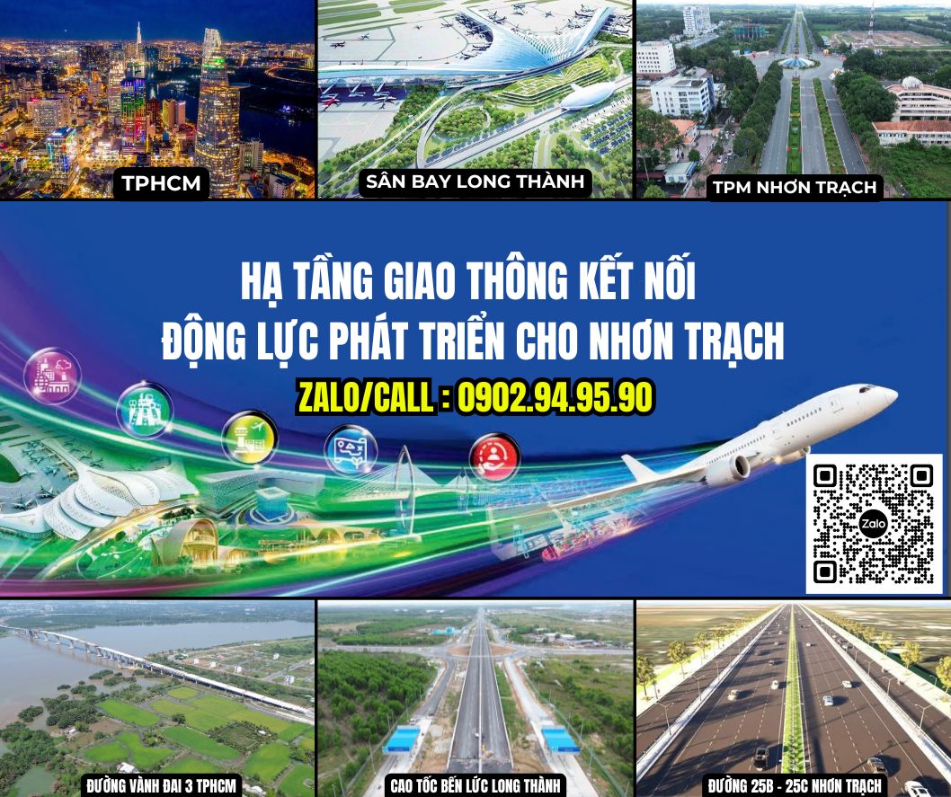 Đầu tư bất động sản hôm nay đón sóng hạ tầng Nhơn Trạch Đồng Nai ngày mai - Ảnh chính