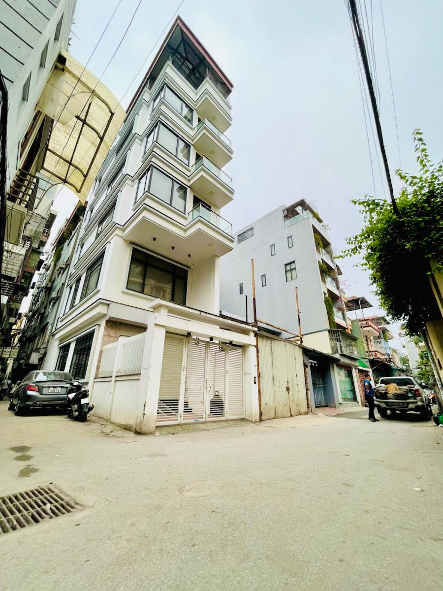 Bán nhà Lô Góc Ôtô tránh-Lạc Long Quân,Cầu Giấy 60/65m, 6Tầng, MT 4.5m 21.5 Tỷ - Ảnh chính