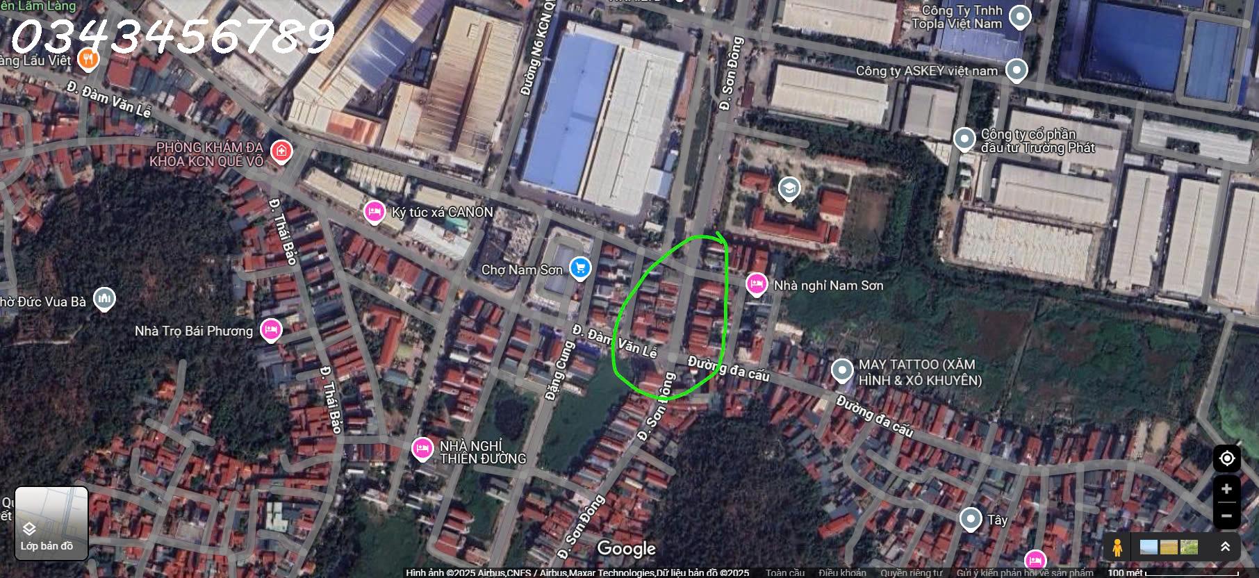 SIÊU HIẾM ! CC Em bán lô đất mặt tiền đường Sơn Đông (TL 278) ngã tư Đa Cấu, Nam Sơn, BN - Ảnh 1